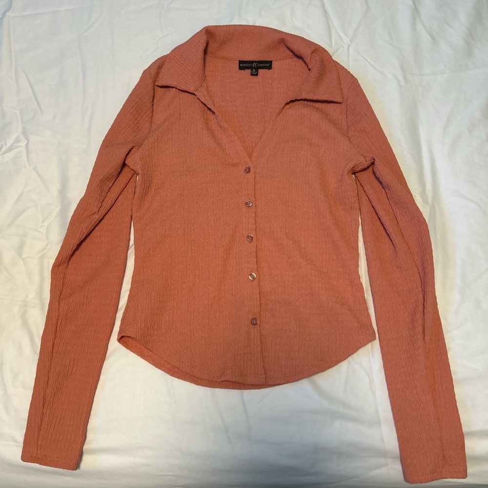 ORANGE BLOUSE